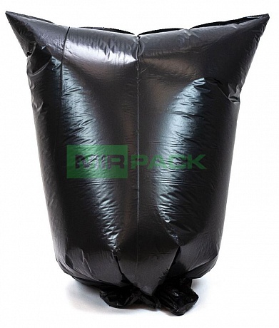 Мешки для строительного мусора 100 л, 70 мкм, ПВД, 10 шт, 2 слоя, 60x100 см, Premiume плотные черные - Вид 5